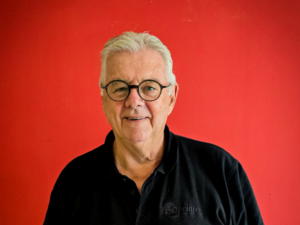 Portret van Ch. (Mickey), CEO / Owner van Bo Printer