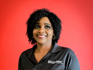 Portret van Noraida, Receptioniste & administratief medewerkster bij Bo Printer